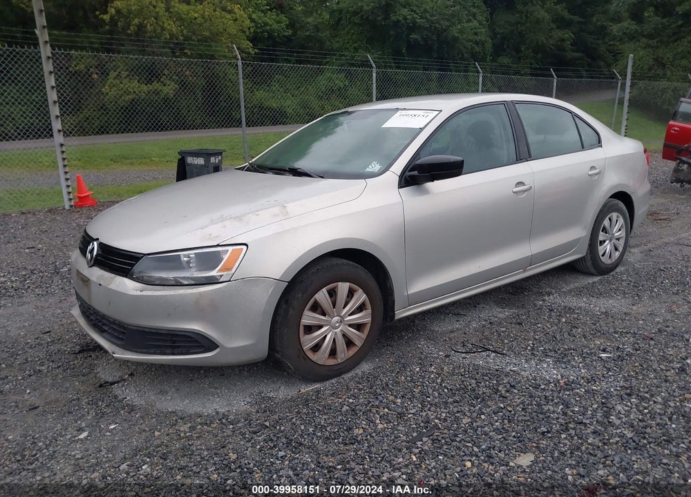 2011 VOLKSWAGEN JETTA 2.0L S VIN: 3VW2K7AJ3BM331977