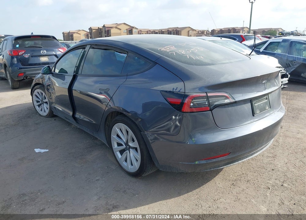 2023 TESLA MODEL 3 REAR-WHEEL DRIVE VIN: 5YJ3E1EAXPF659530