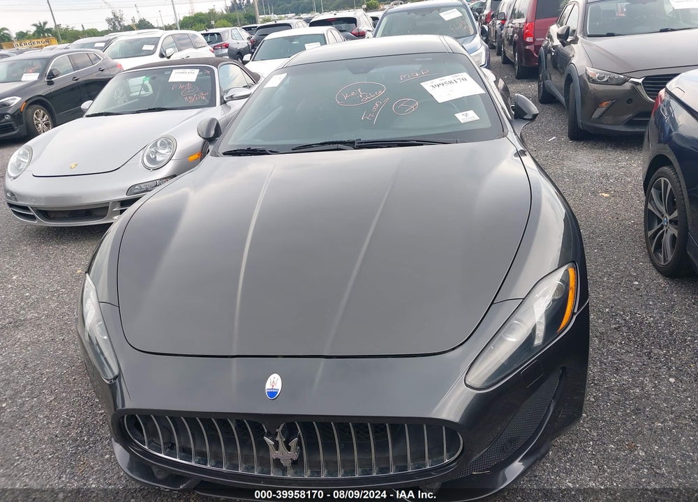 2014 MASERATI GRANTURISMO MC/SPORT VIN: ZAM45VLA0E0092623