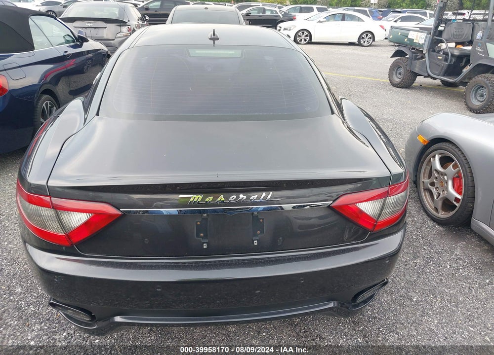 2014 MASERATI GRANTURISMO MC/SPORT VIN: ZAM45VLA0E0092623