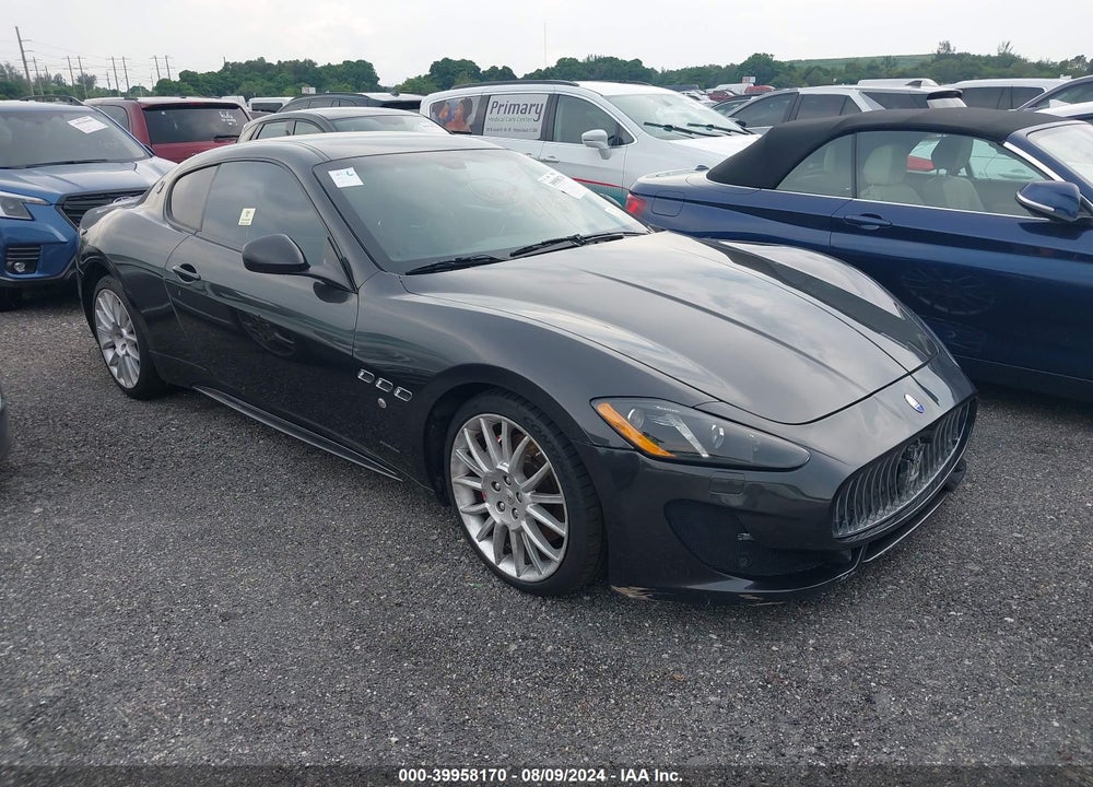 2014 MASERATI GRANTURISMO MC/SPORT VIN: ZAM45VLA0E0092623