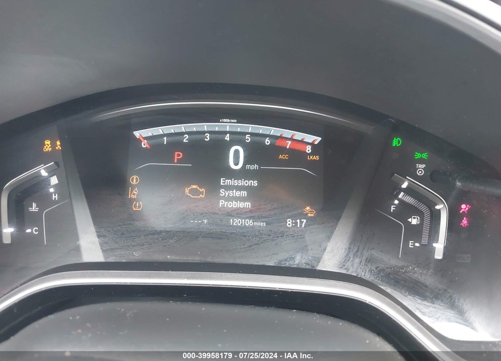 2017 HONDA CR-V EX-L/EX-L NAVI VIN: 7FARW1H88HE030418