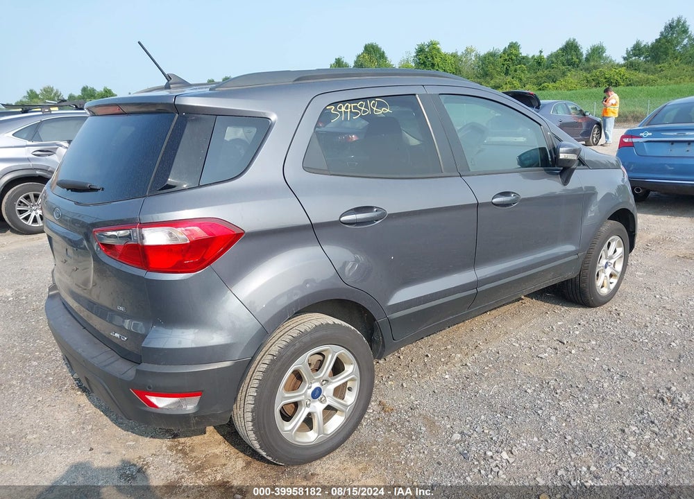 2019 FORD ECOSPORT SE VIN: MAJ6S3GL3KC292109