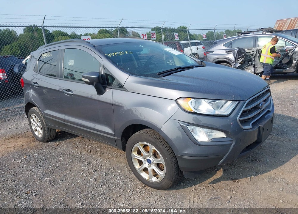 2019 FORD ECOSPORT SE VIN: MAJ6S3GL3KC292109