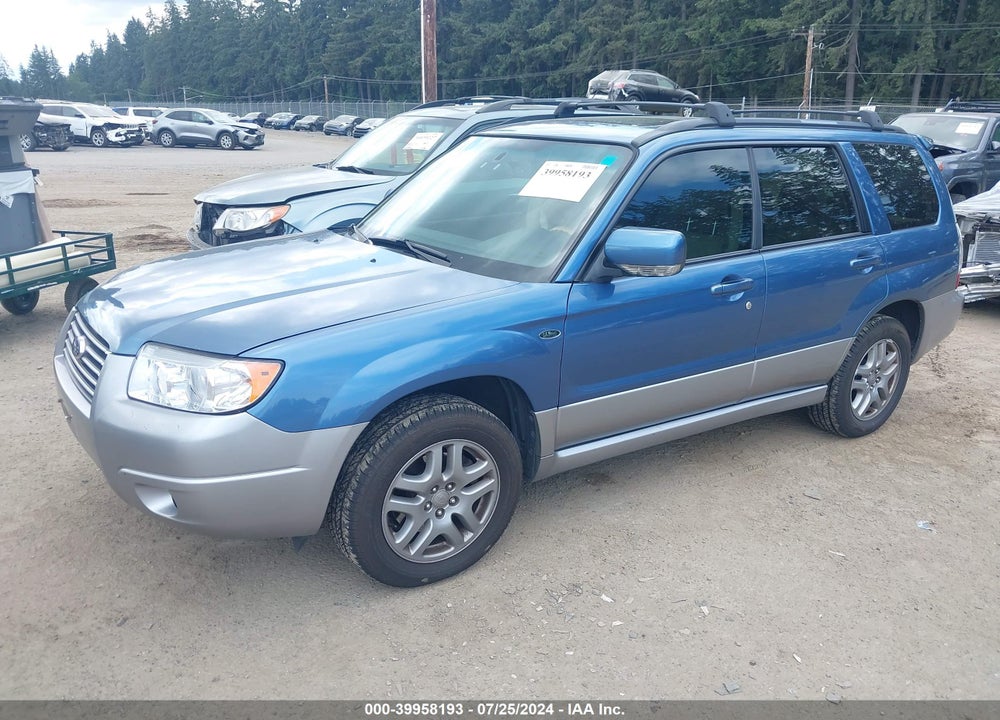2008 SUBARU FORESTER 2.5X L.L. BEAN EDITION VIN: JF1SG676X8H701083