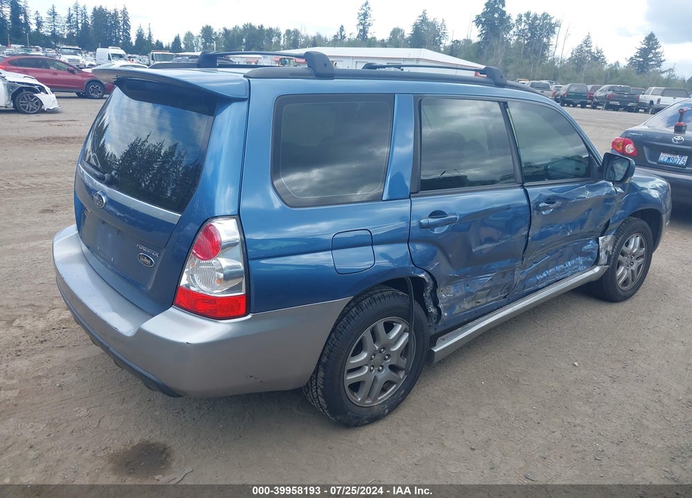 2008 SUBARU FORESTER 2.5X L.L. BEAN EDITION VIN: JF1SG676X8H701083