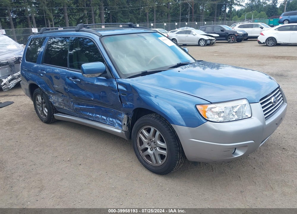 2008 SUBARU FORESTER 2.5X L.L. BEAN EDITION VIN: JF1SG676X8H701083