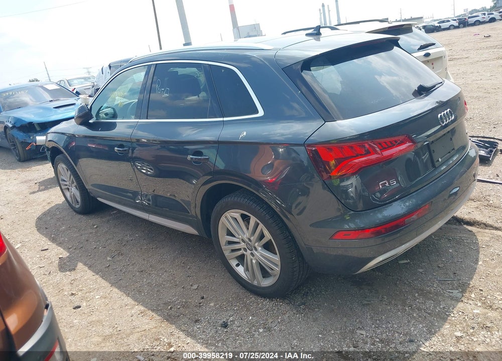 2019 AUDI Q5 45 PREMIUM VIN: WA1BNAFY0K2074369