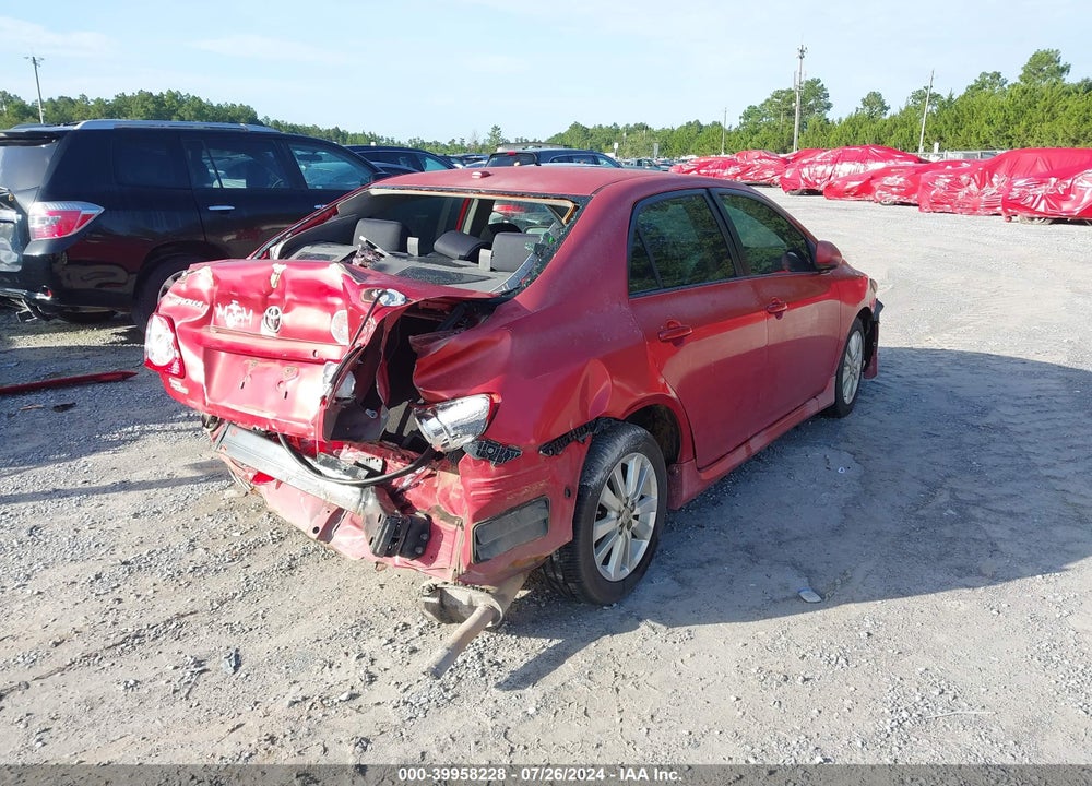 2009 TOYOTA COROLLA LE/S/XLE VIN: 1NXBU40E59Z095365