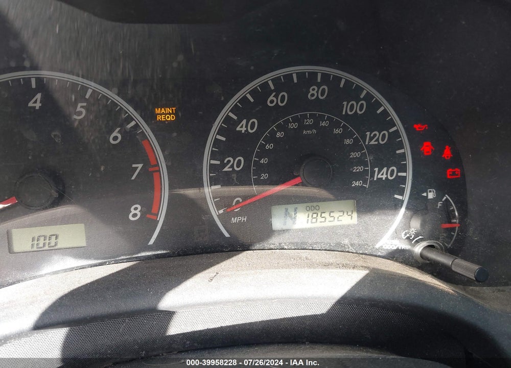 2009 TOYOTA COROLLA LE/S/XLE VIN: 1NXBU40E59Z095365