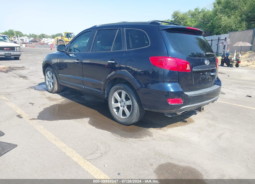 2007 HYUNDAI SANTA FE LIMITED/SE VIN: 5NMSH73E27H000772