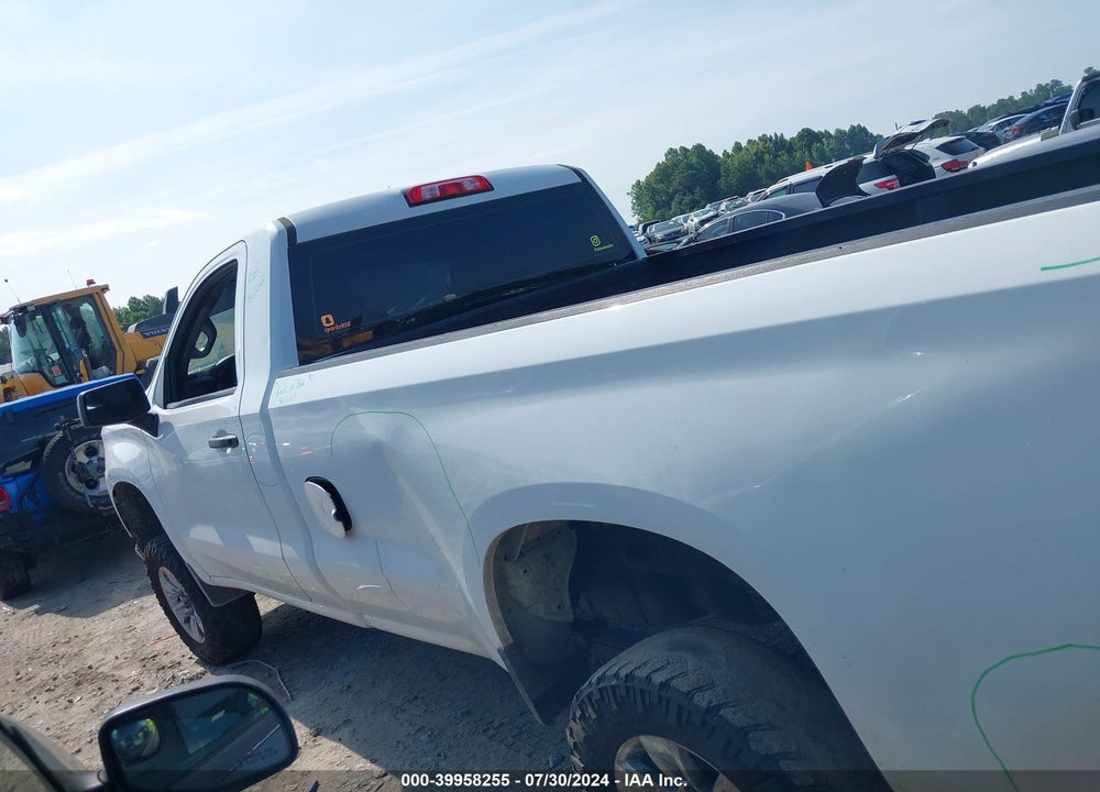 2020 CHEVROLET SILVERADO 1500 2WD REGULAR CAB LONG BED WT VIN: 3GCNWAEF3LG333476