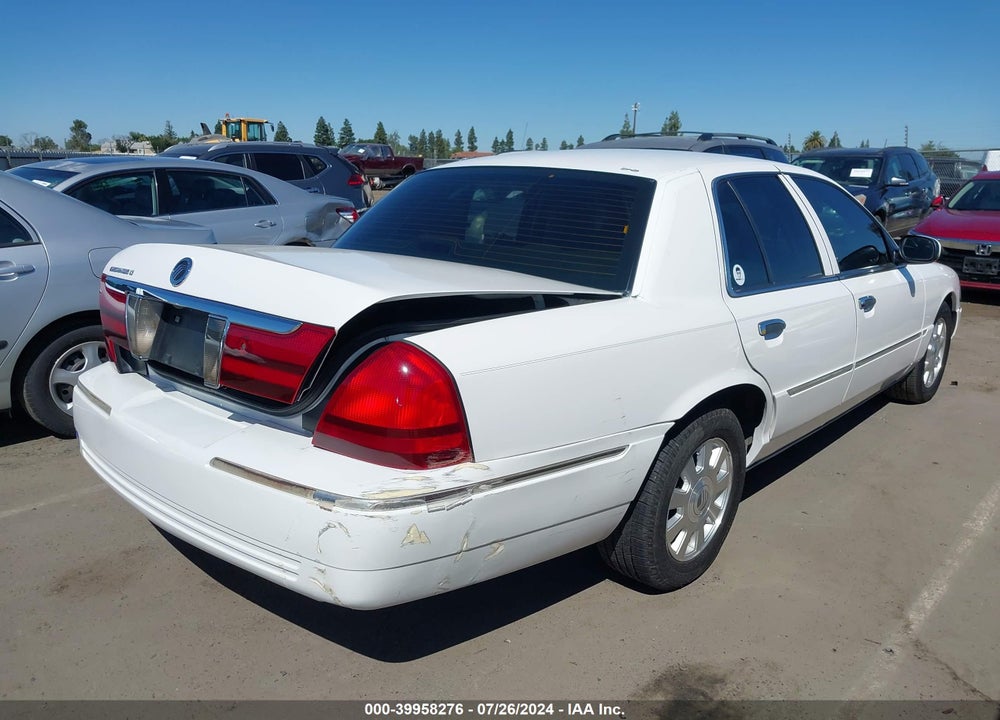 2004 MERCURY GRAND MARQUIS VIN: 2MEFM75W84X650480