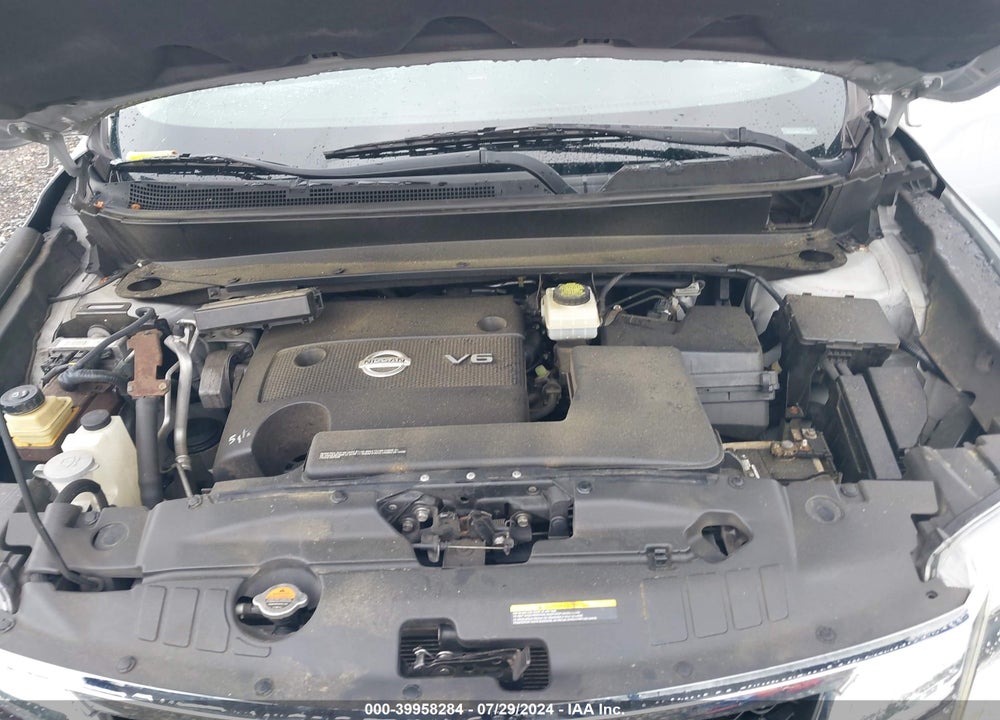 2014 NISSAN PATHFINDER PLATINUM VIN: 5N1AR2MM1EC650329