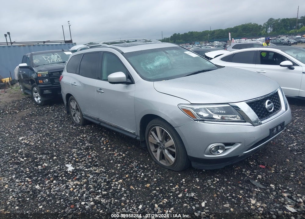 2014 NISSAN PATHFINDER PLATINUM VIN: 5N1AR2MM1EC650329