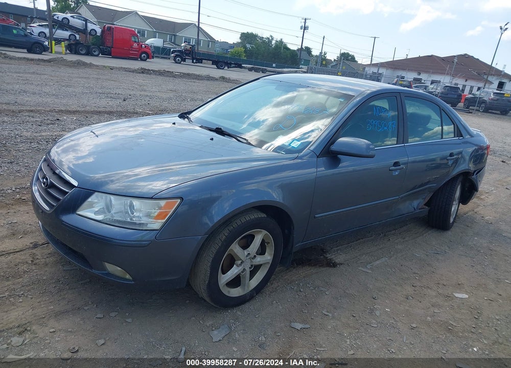 2009 HYUNDAI SONATA SE VIN: 5NPEU46C89H497320