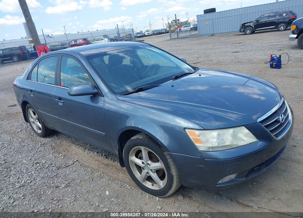 2009 HYUNDAI SONATA SE VIN: 5NPEU46C89H497320