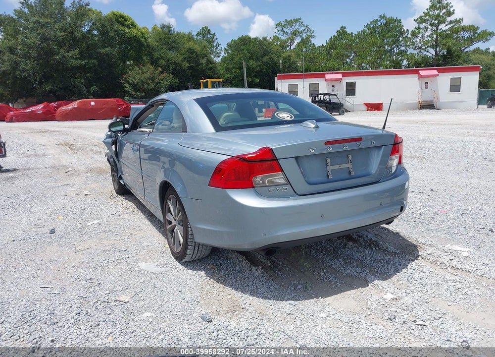 2013 VOLVO C70 T5 VIN: YV1672MC8DJ141057