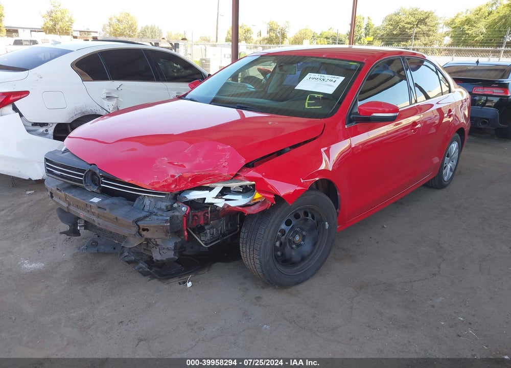2013 VOLKSWAGEN JETTA 2.5L SE VIN: 3VWDP7AJXDM380929