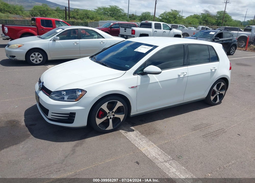 2017 VOLKSWAGEN GOLF GTI AUTOBAHN 4-DOOR/S 4-DOOR/SE 4-DOOR/SPORT 4-DOOR VIN: 3VW5T7AU0HM065069