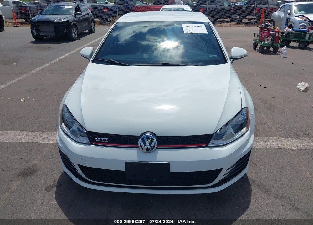2017 VOLKSWAGEN GOLF GTI AUTOBAHN 4-DOOR/S 4-DOOR/SE 4-DOOR/SPORT 4-DOOR VIN: 3VW5T7AU0HM065069
