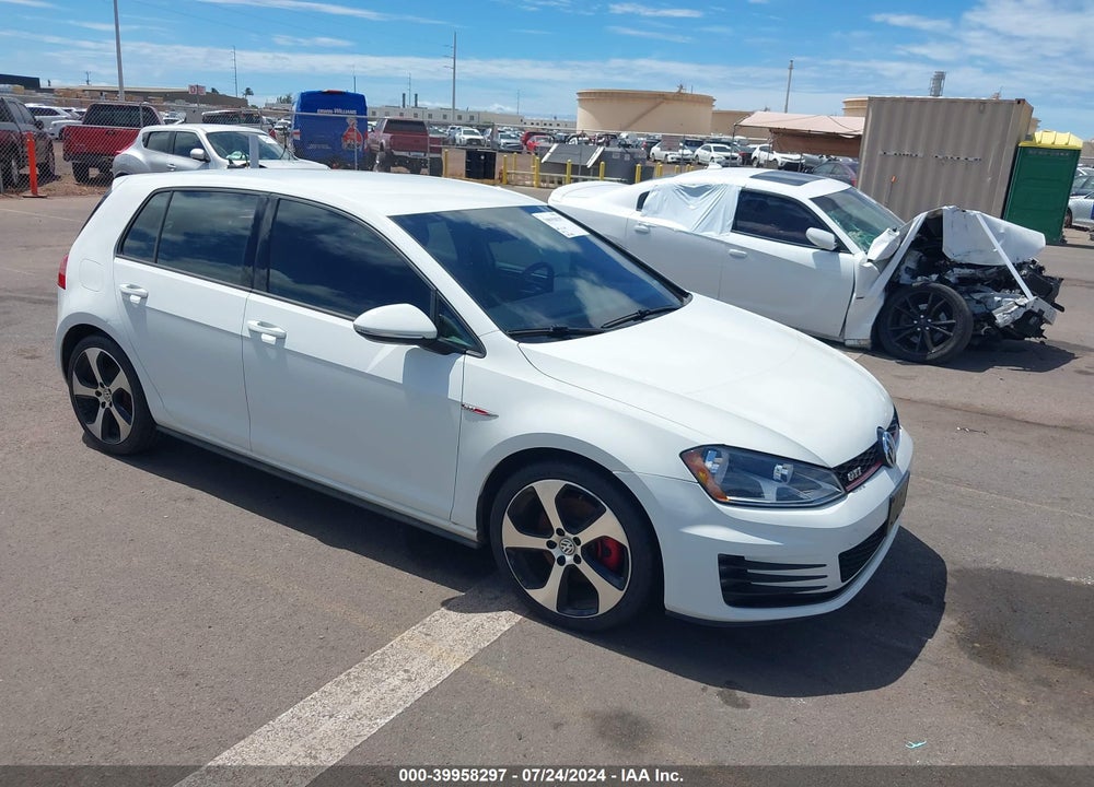 2017 VOLKSWAGEN GOLF GTI AUTOBAHN 4-DOOR/S 4-DOOR/SE 4-DOOR/SPORT 4-DOOR VIN: 3VW5T7AU0HM065069
