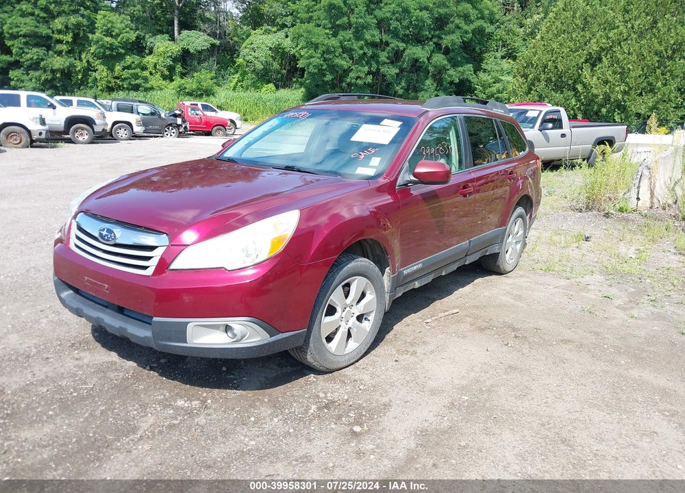 2011 SUBARU OUTBACK 3.6R PREMIUM VIN: 4S4BRECC4B2433860