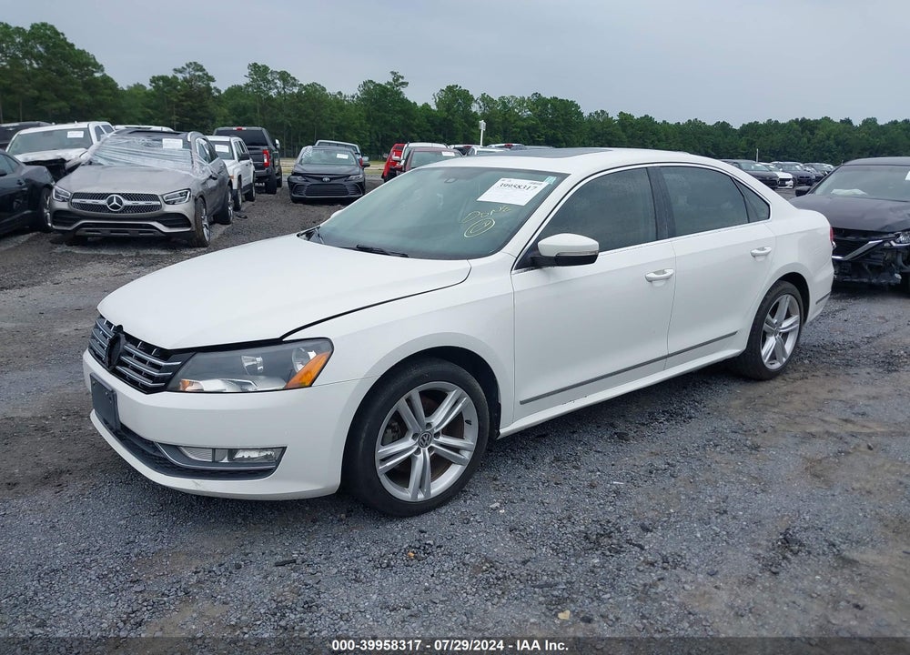 2014 VOLKSWAGEN PASSAT 1.8T SEL PREMIUM VIN: 1VWCT7A39EC054437