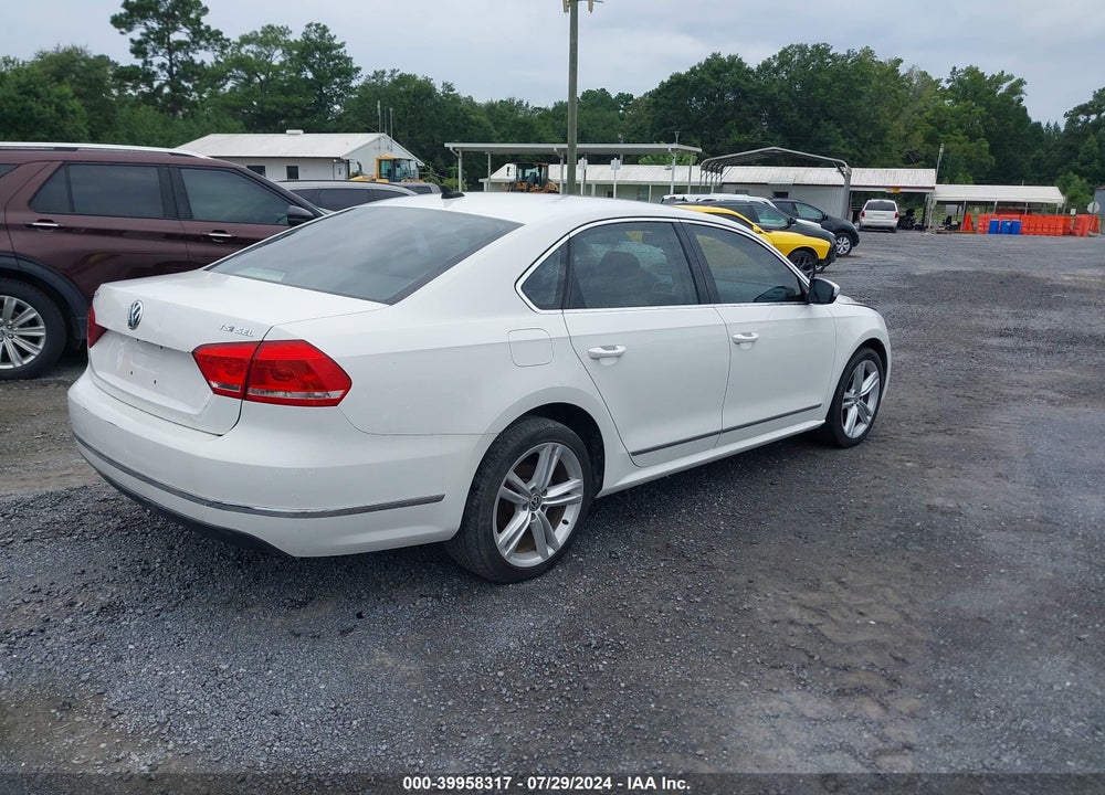 2014 VOLKSWAGEN PASSAT 1.8T SEL PREMIUM VIN: 1VWCT7A39EC054437
