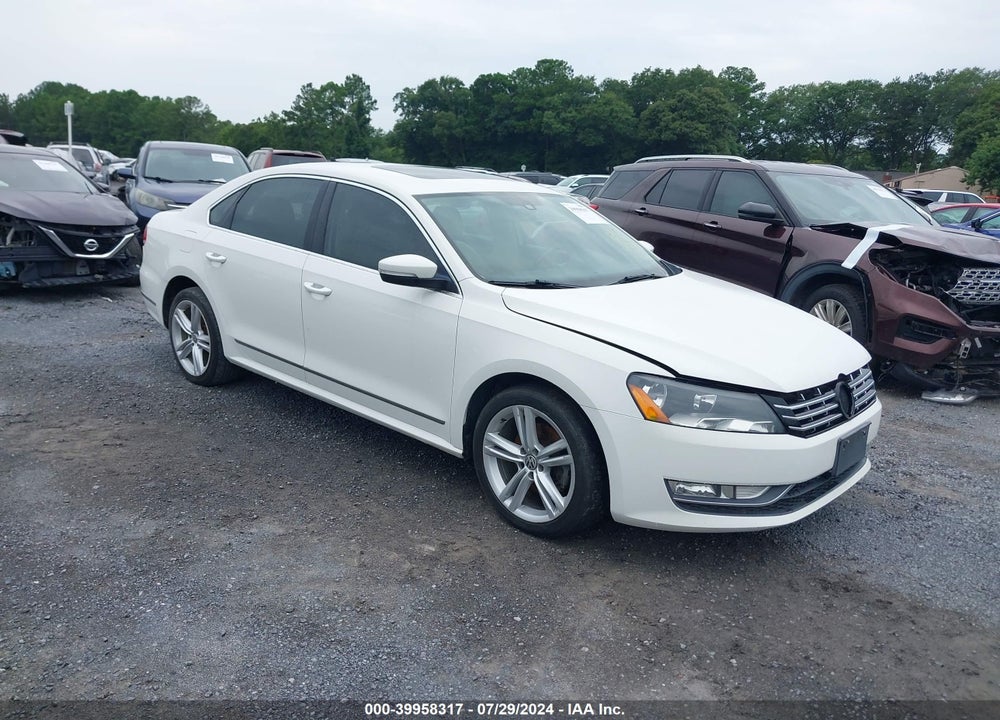 2014 VOLKSWAGEN PASSAT 1.8T SEL PREMIUM VIN: 1VWCT7A39EC054437