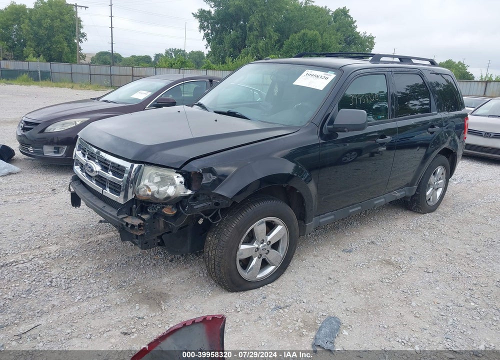2012 FORD ESCAPE XLT VIN: 1FMCU9DG1CKC40059