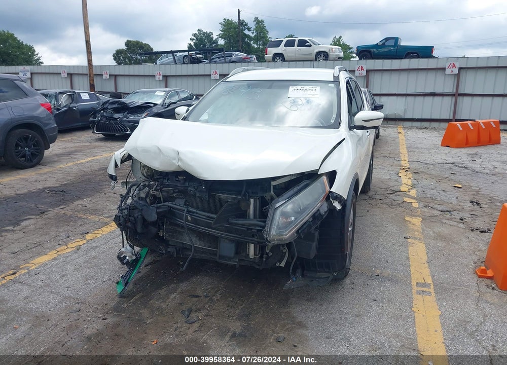 2016 NISSAN ROGUE SL VIN: 5N1AT2MV7GC747693