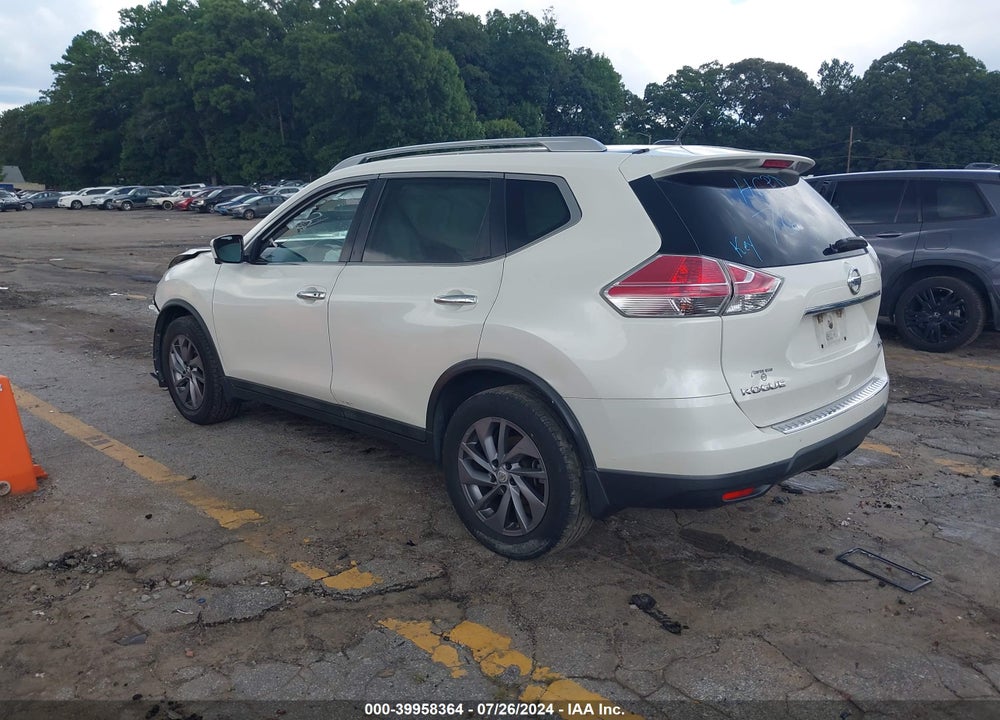 2016 NISSAN ROGUE SL VIN: 5N1AT2MV7GC747693