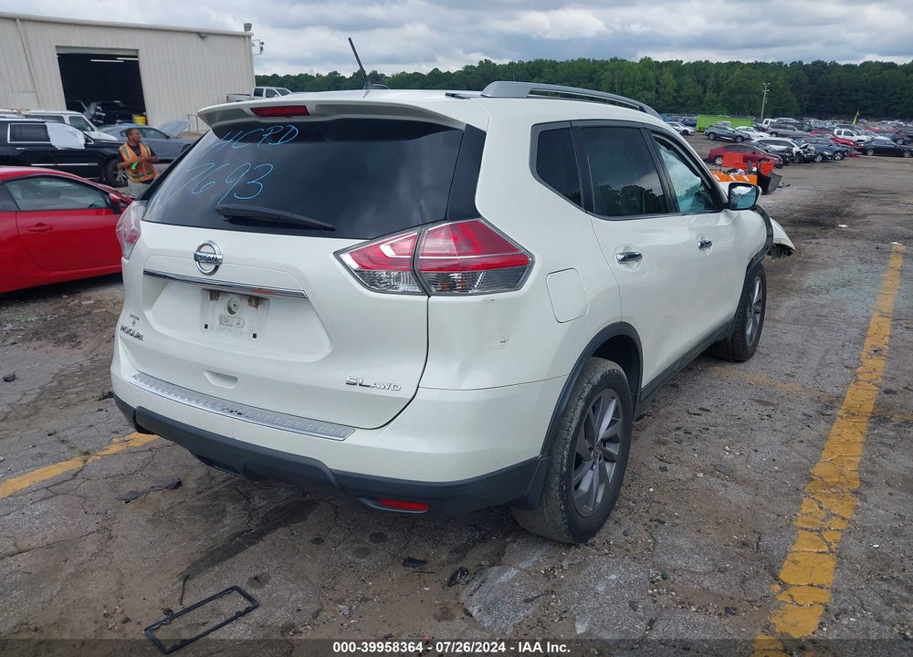 2016 NISSAN ROGUE SL VIN: 5N1AT2MV7GC747693