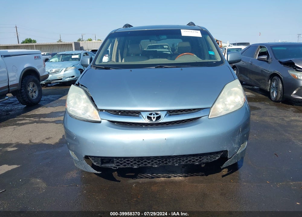 2006 TOYOTA SIENNA XLE LIMITED VIN: 5TDBA22C76S069458