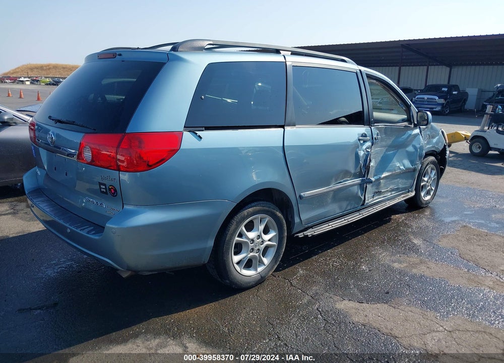 2006 TOYOTA SIENNA XLE LIMITED VIN: 5TDBA22C76S069458