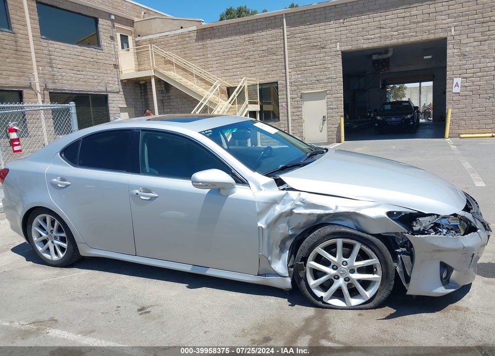 2012 LEXUS IS 250 VIN: JTHBF5C28C5163731