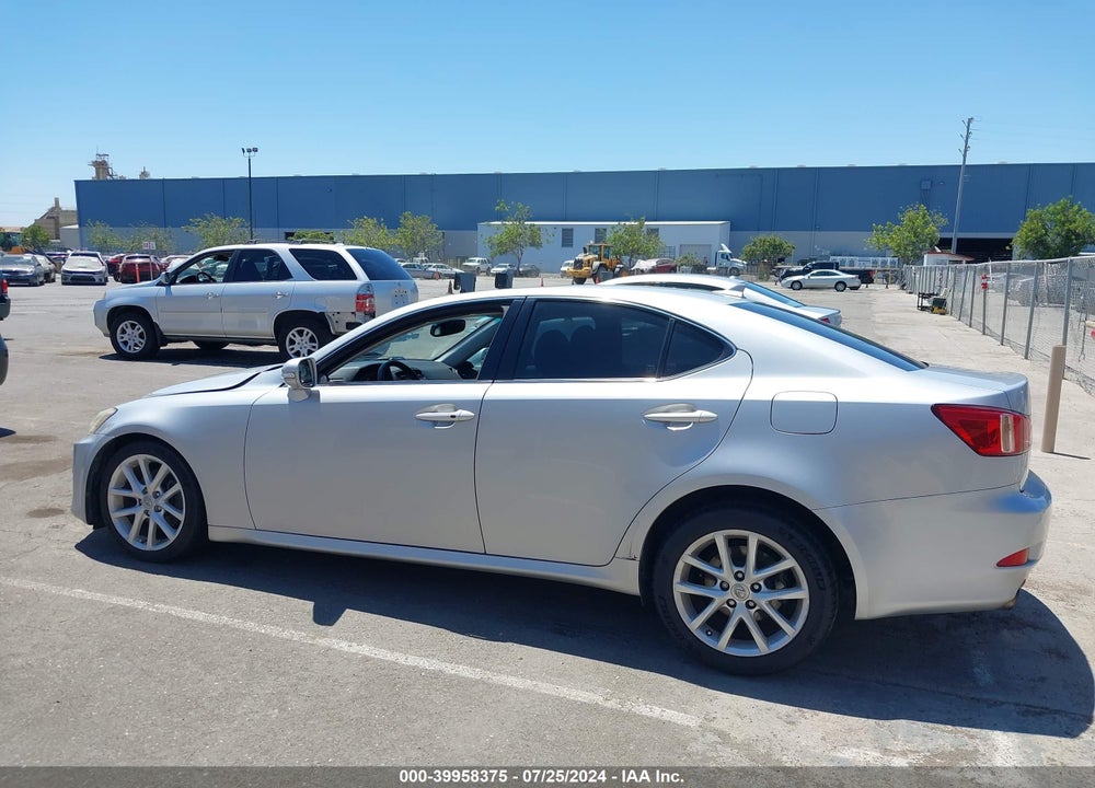 2012 LEXUS IS 250 VIN: JTHBF5C28C5163731
