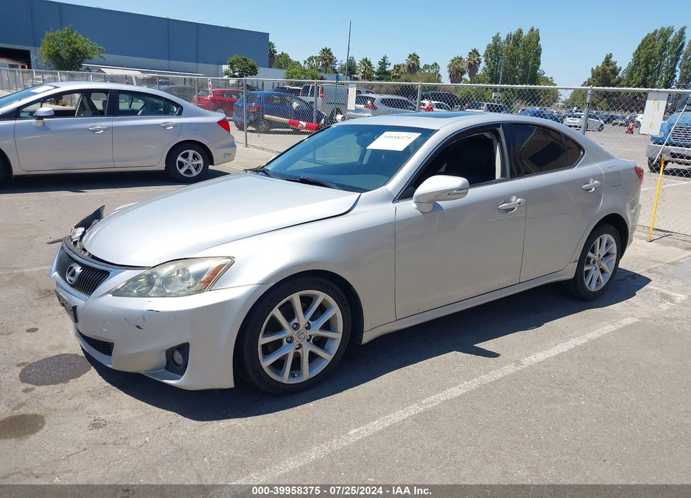 2012 LEXUS IS 250 VIN: JTHBF5C28C5163731