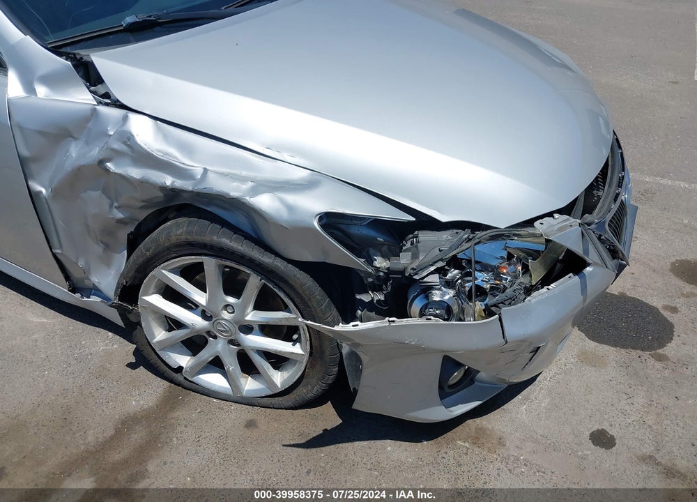 2012 LEXUS IS 250 VIN: JTHBF5C28C5163731
