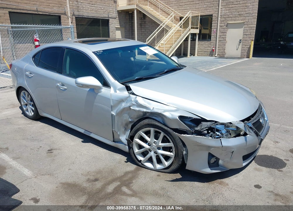 2012 LEXUS IS 250 VIN: JTHBF5C28C5163731
