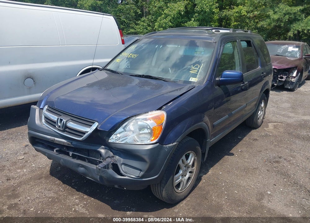 2002 HONDA CR-V EX VIN: JHLRD78882C075497