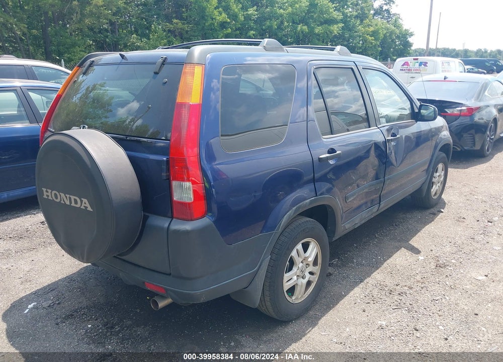 2002 HONDA CR-V EX VIN: JHLRD78882C075497