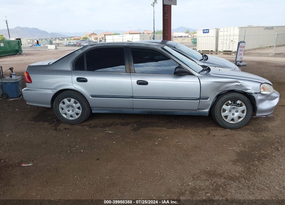 1999 HONDA CIVIC LX VIN: 2HGEJ6679XH511711