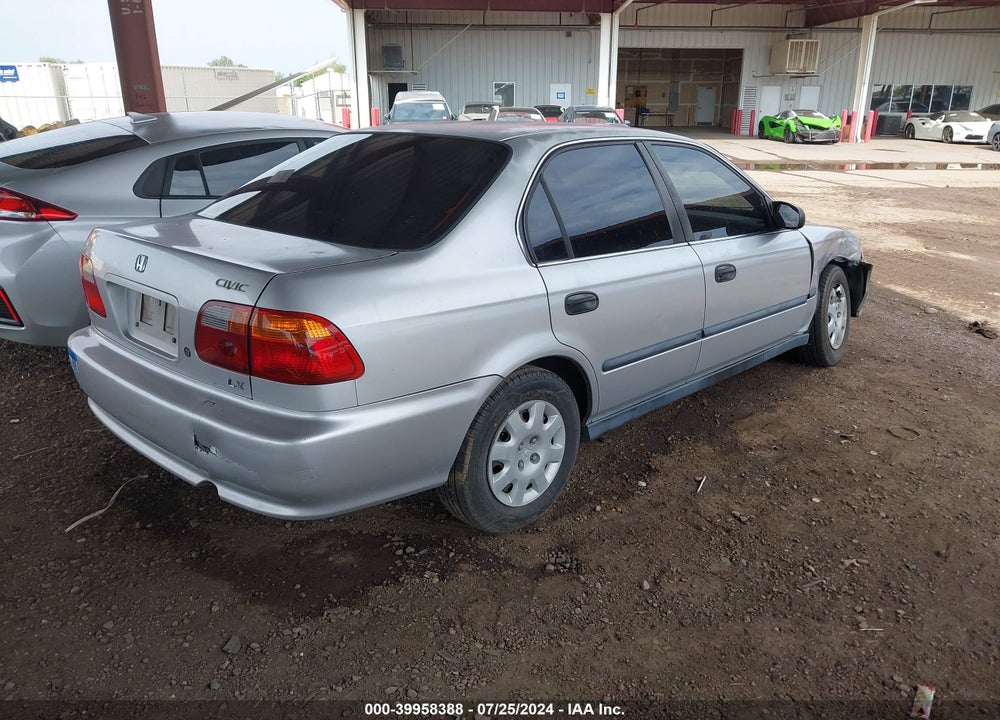 1999 HONDA CIVIC LX VIN: 2HGEJ6679XH511711