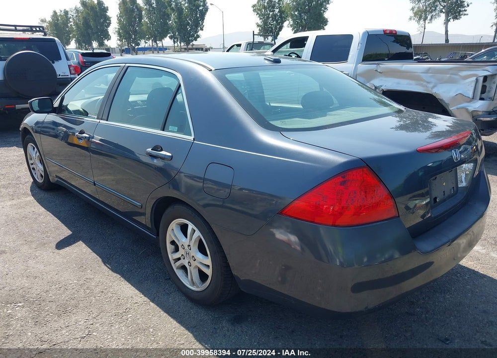 2007 HONDA ACCORD 2.4 EX VIN: 1HGCM568X7A100432