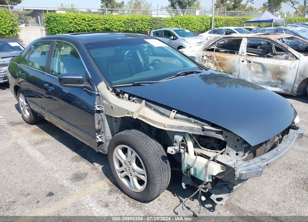 2007 HONDA ACCORD 2.4 EX VIN: 1HGCM568X7A100432