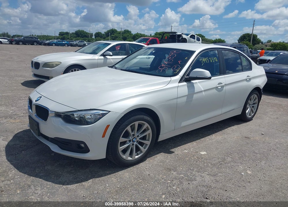 2016 BMW 320I VIN: WBA8E1G51GNT36164