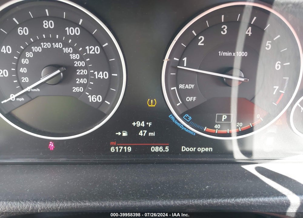 2016 BMW 320I VIN: WBA8E1G51GNT36164