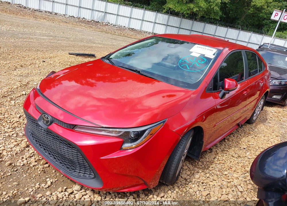 2020 TOYOTA COROLLA LE VIN: 5YFEPRAE2LP062445